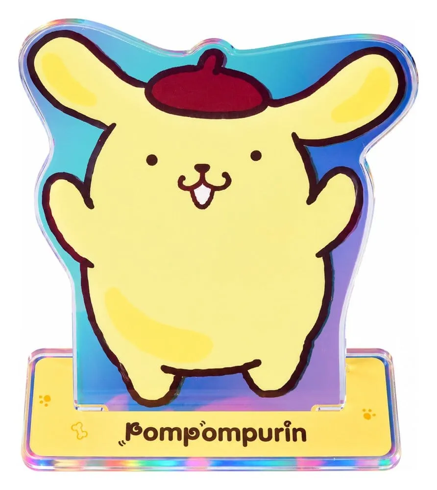 Sanrio Acrylic Standee Pompompurin 30th Anniversary Squishy Cute Purin 17 cm